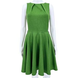 Closet. London A-Line Sleeveless Mini Dress Green 4